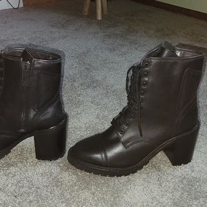 Thursday Boot Company..black leather..never been worn but tried on.